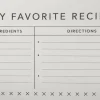 2" My Favorite Recipe Customizable Ornament