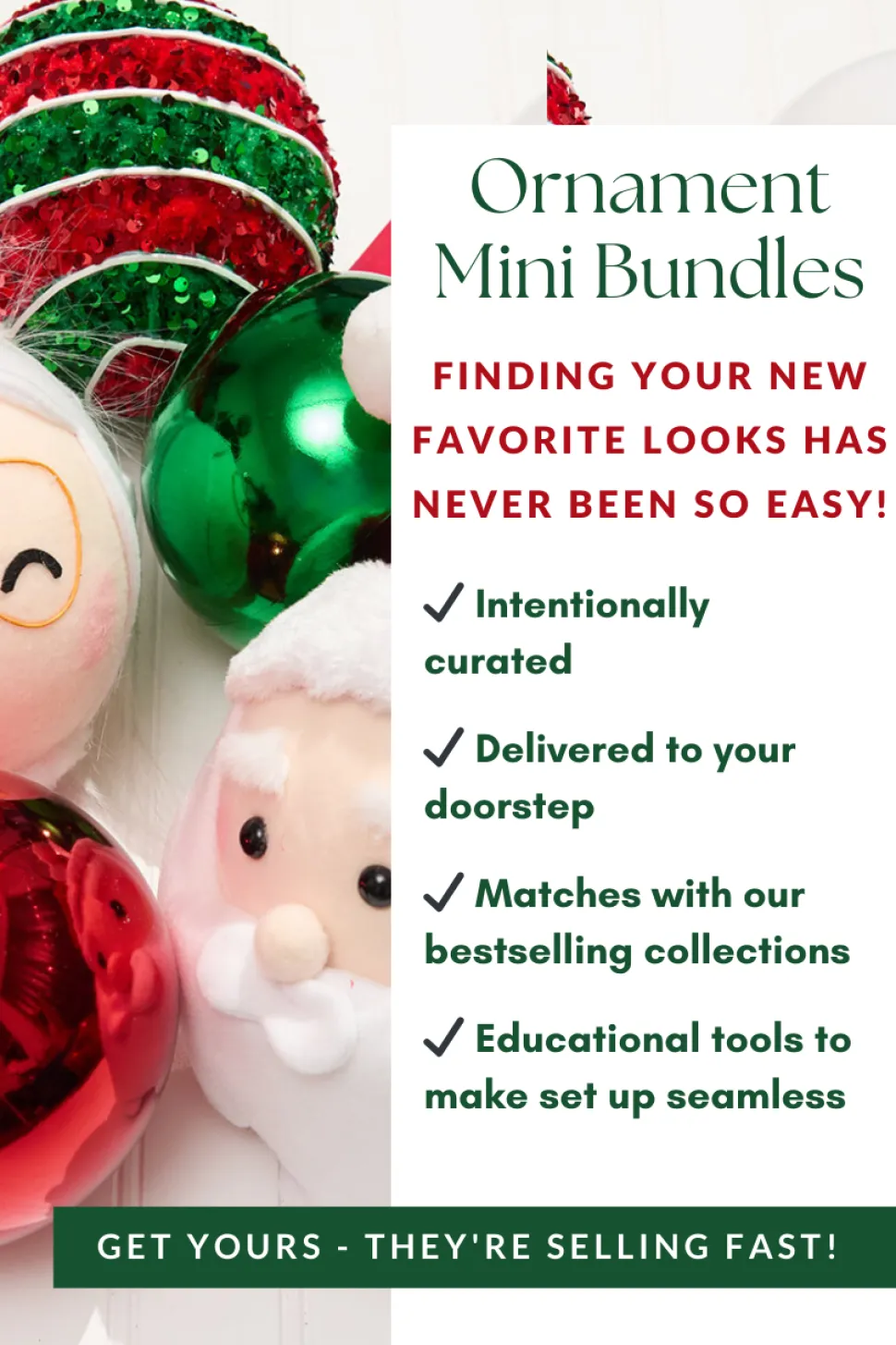 North Pole Party Ornaments Mini Bundle