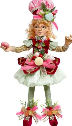 14" North Pole Pretty in Pink Elf, Small - Mark Roberts