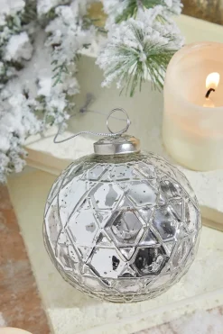 4" North Star Mercury Glass Ornament