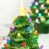 12" Nostalgic Tree Green