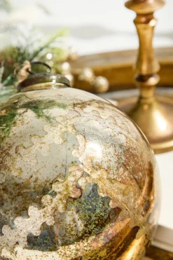 6" Notre Dame Glass Ball Ornament