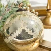 5" Notre Dame Glass Ball Ornament