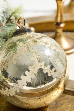 5" Notre Dame Glass Ball Ornament