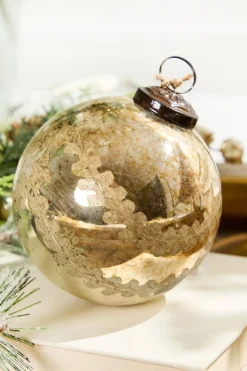 4" Notre Dame Glass Ball Ornament