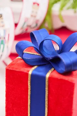 6" Nutcracker Velvet Gift Box
