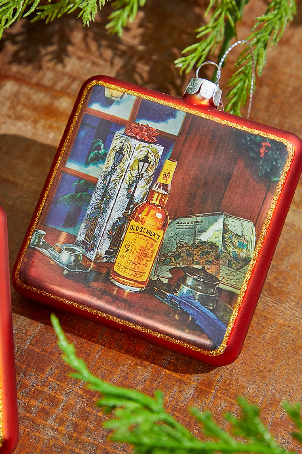 4" Old Saint Nick's Bourbon Ornament