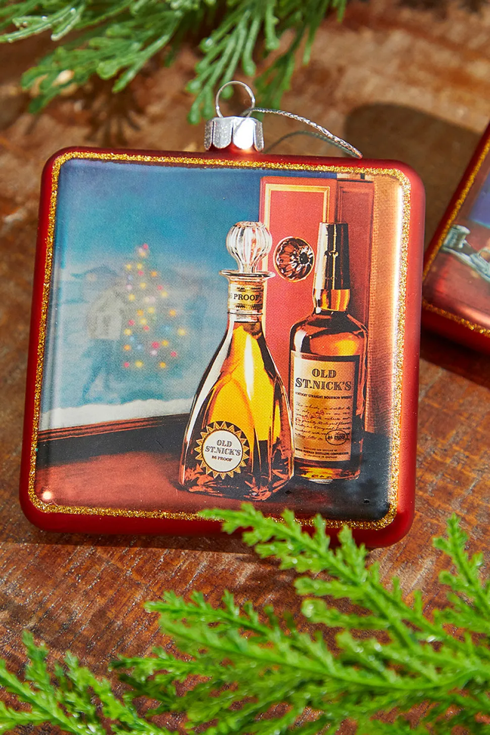 4" Old Saint Nick's Bourbon Ornament