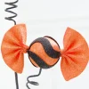 23" Orange Glitter Halloween Candy Spray