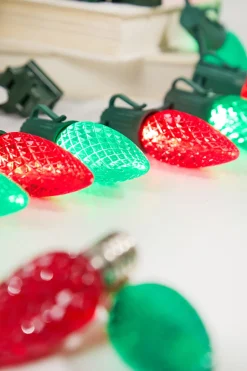 100' Outdoor Christmas Lighting Kit - Red/Green