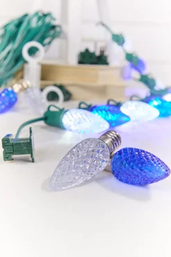 500' Outdoor Christmas Lighting Kit - Cool White/Blue