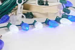 500' Outdoor Christmas Lighting Kit - Cool White/Blue