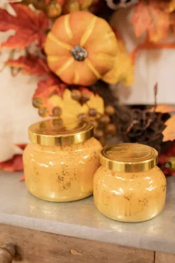 8 Oz. Pumpkin Dulce Glimmer Petite Jar Candle