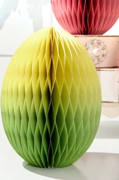 14" Paper Honeycomb Ombre Egg