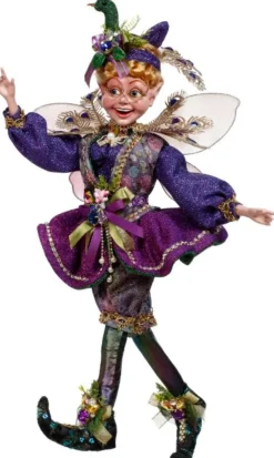 17" Peacock Fairy, Girl - Mark Roberts