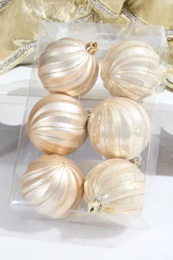 3" Pearl Shatterproof Boxed - Set of 6