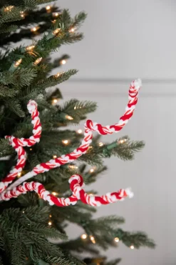 29” Peppermint Curly Stem
