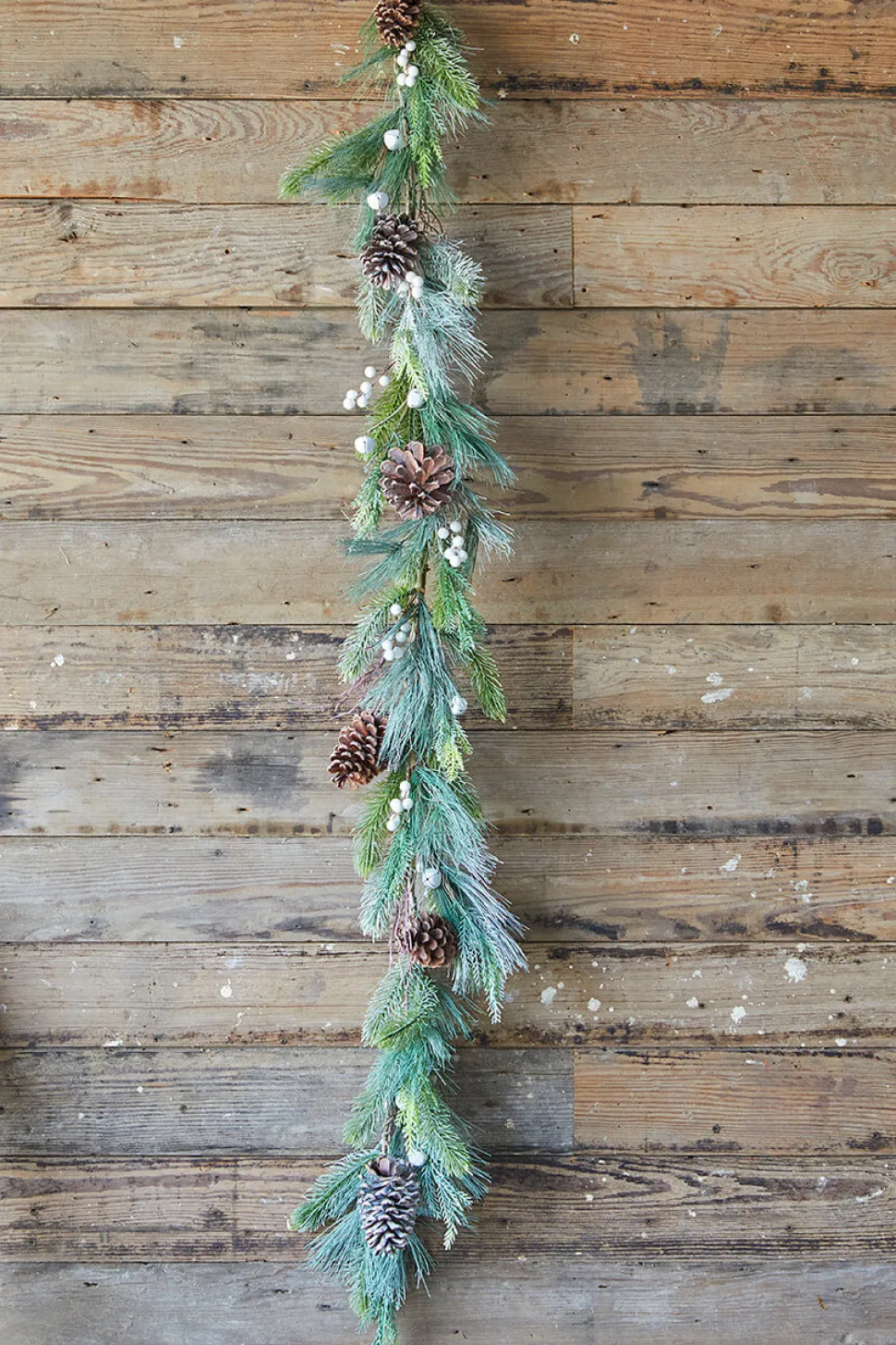 6’ Pine Berry Bell Garland