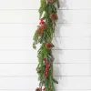 48" Pine Juniper Berry Garland