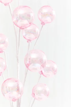 28" Pink Bubble Spray