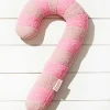 Pink Candy Cane Pillow