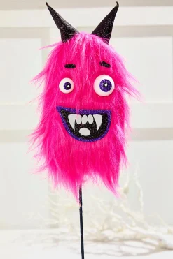 24" Pink Furry Monster Spray