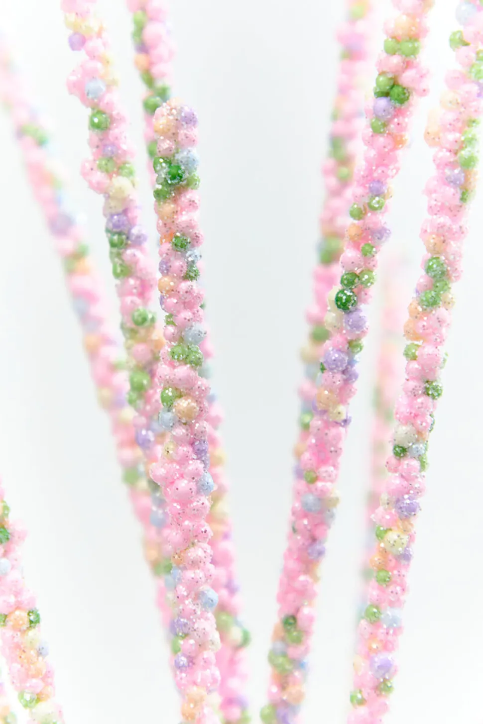30" Pink Grass Spray