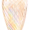 9" Pink Iridescent Glass Finial Ornament