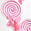 24" Pink Lollipop Spray