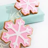 28” Pink Snowflake Cookie Spray