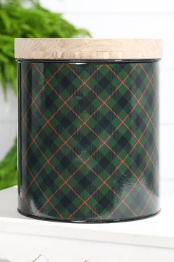 Plaid Canister - Set of 2