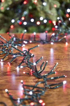 53' Platinum Elite Cluster Lights - 1560L Cool White & Red (Green Cord)