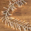 25' Platinum Elite Cluster Lights - 760L Warm White (Clear Cord)