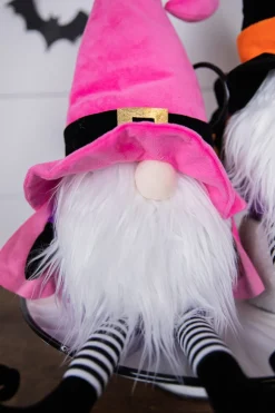 22” Plush Witch Gnome - Pink
