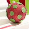 5" Polka Dot Ball Ornament