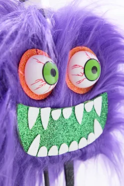 21" Purple Furry Halloween Monster Spray