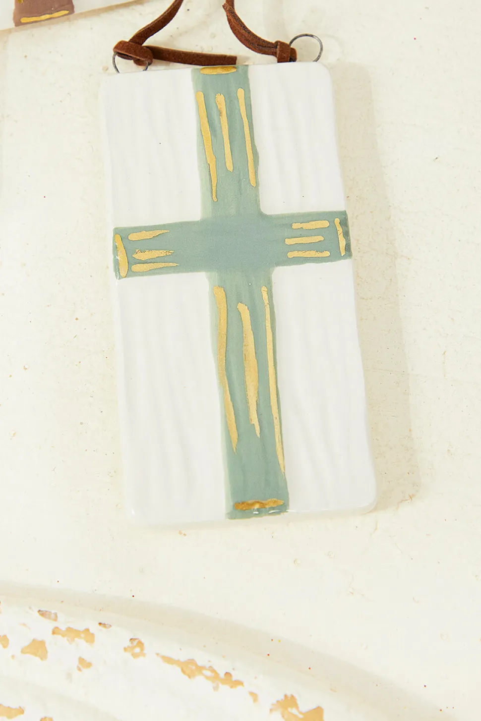 Raised Cross Ornament