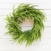 28" Real Touch Forest Norfolk Pine Wreath