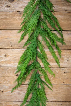 48” Real Touch Lebanon Cedar Full Garland