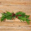 36” Real Touch Mixed Evergreen Berry Swag