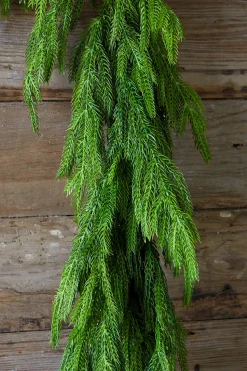 72” Real Touch Norfolk Pine Garland