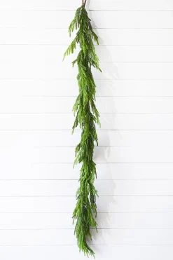 72” Real Touch Norfolk Pine Garland