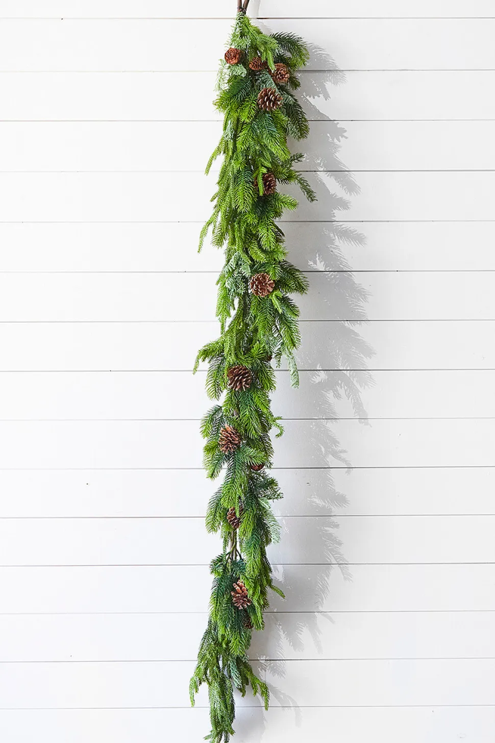 72” Real Touch Norfolk Spruce/Juniper Garland