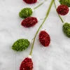 28” Red and Green Lightbulb Stem