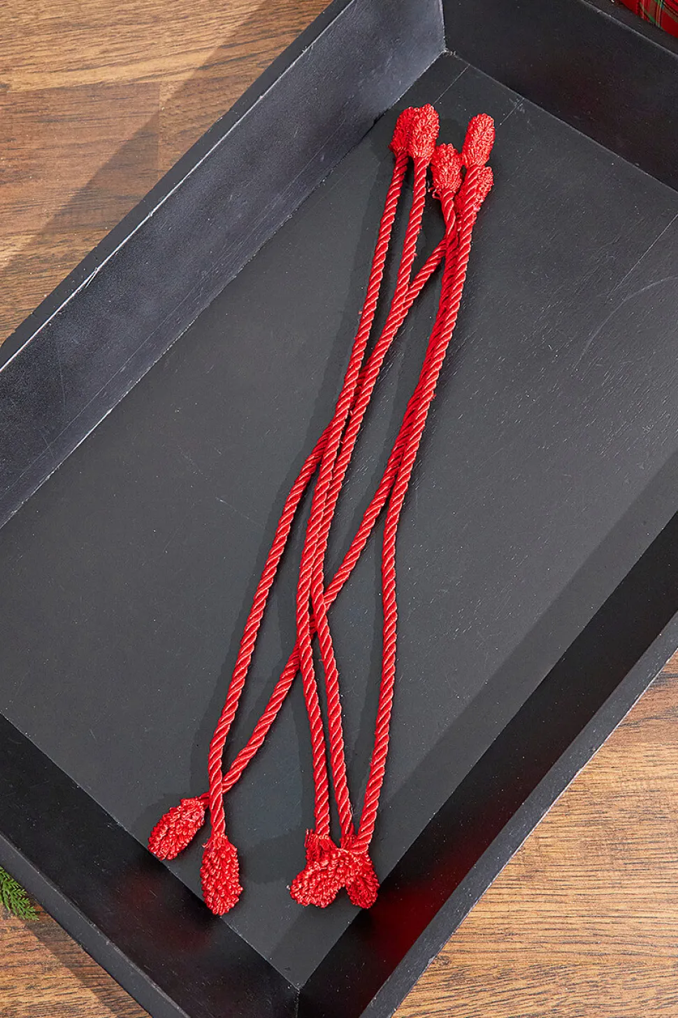 16” Red Decorative Twist Ties