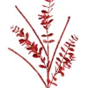 29” Red Glitter Boxwood Berry Stick Spray