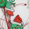 30" Red & Green Glitter Green Monster Spray