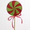 17" Red/Green Lollipop Pick