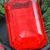 8" Red Jewel Ornament