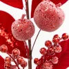 25.5" Red Velvet Berry & Apple Spray